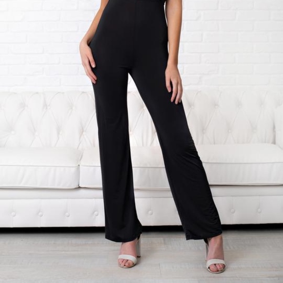 NanaMacs Black Jumpsuit NWT MED - Picture 3 of 4